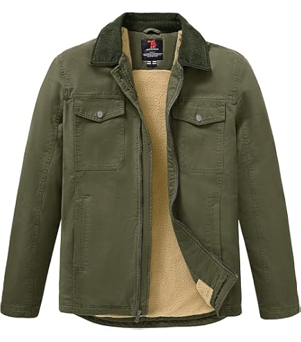 DRI DUCK Rambler Men's Cotton Canvas Hoodless Work Jacket, 5091